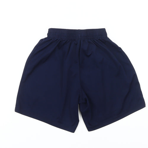 Macron Boys Blue XS Athletic Shorts