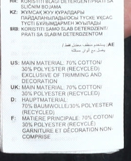 Adidas Boys Black Gym Shorts 11-12 Years Elastic Waist