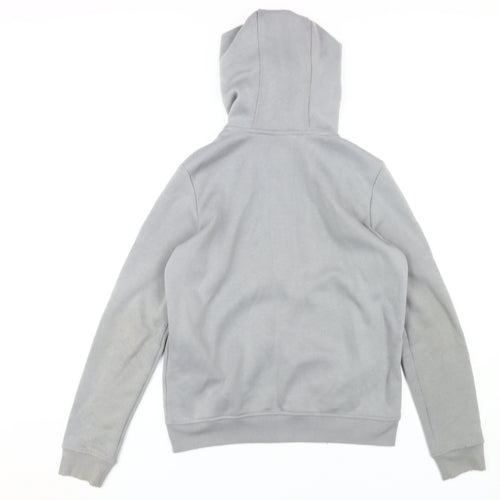 LA Gear Women's Grey Full Zip Hoodie Size 10