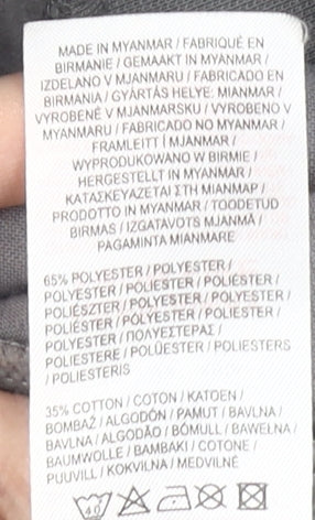 LA Gear Women's Grey Full Zip Hoodie Size 10