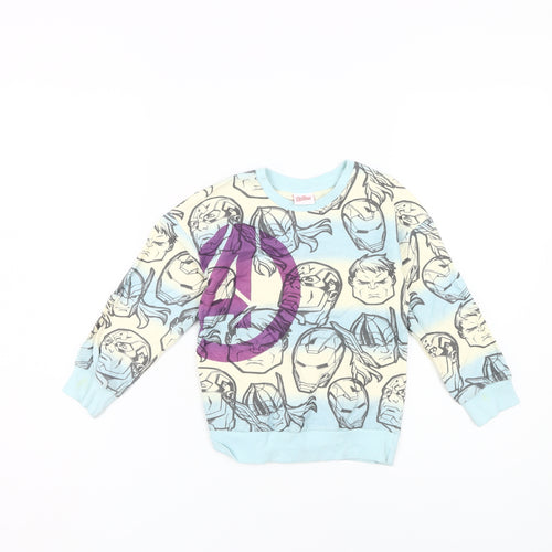 Marvel Boys' Avengers Multicoloured Pullover Sweatshirt 5-6Y