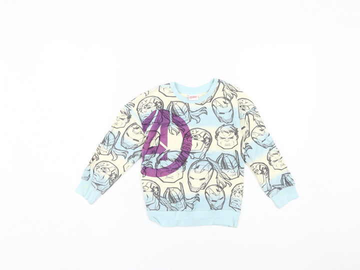 Marvel Boys' Avengers Multicoloured Pullover Sweatshirt 5-6Y