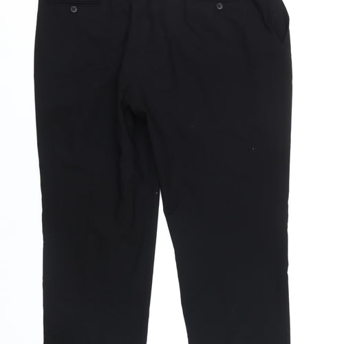 Skopes Men's Classic Fit Black Dress Pants Size 44