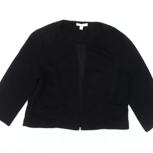 Precis Women's Black Jacket Size 12 - Elegant Wardrobe