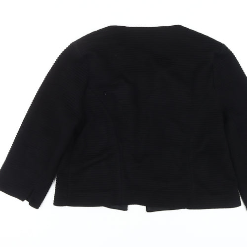 Precis Women's Black Jacket Size 12 - Elegant Wardrobe