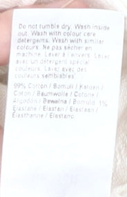 River Island Women's White Jeans Size 10