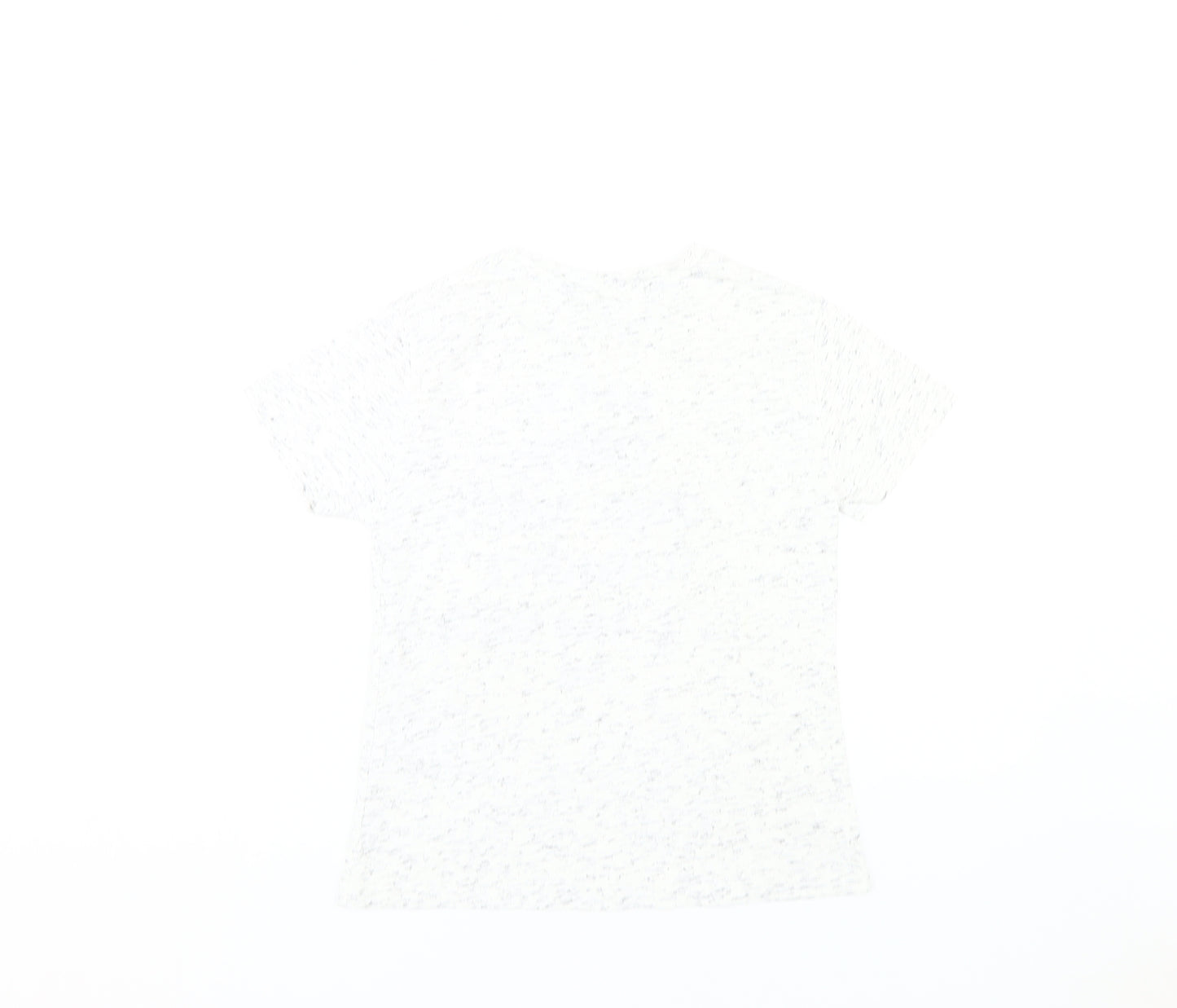 Marvel Women's White T-Shirt - Size 8, Casual Comic Style