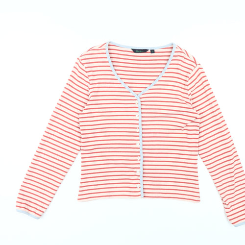 Boden Women's Multicoloured Striped Cardigan Size 12