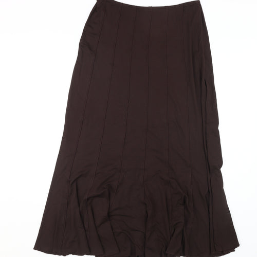Marks & Spencer Brown Trumpet Skirt Size 16