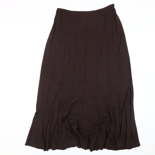 Marks & Spencer Brown Trumpet Skirt Size 16