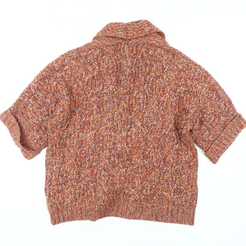 Damart Women's Multicoloured Cable-Knit Cardigan M