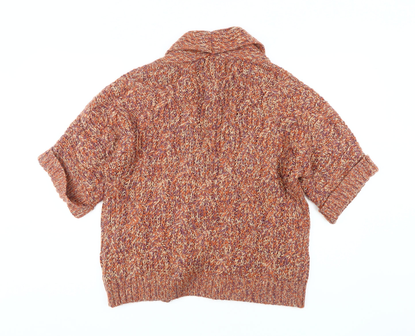 Damart Women's Multicoloured Cable-Knit Cardigan M