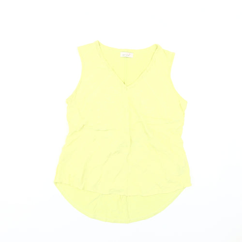Marks and Spencer Women's Yellow Tank Top, Size 14