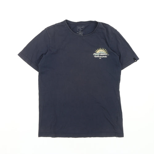 Quiksilver Unisex Blue T-Shirt Size 12
