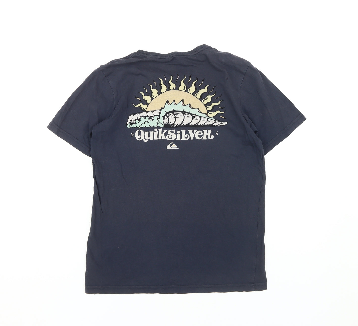 Quiksilver Unisex Blue T-Shirt Size 12