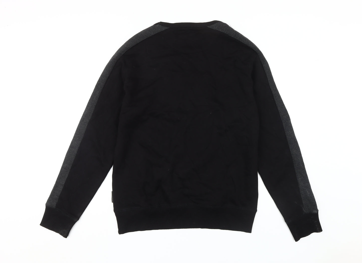 French Connection Men's Black Sweatshirt L Pullover