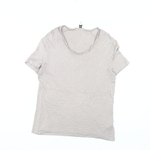 Armani Collezioni Grey T-Shirt Women Size 20