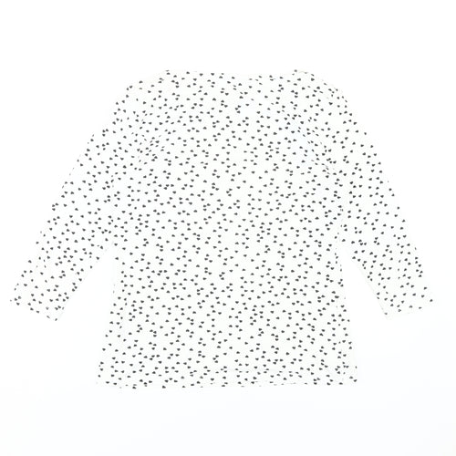 Marks and Spencer Women's White 3/4 Sleeve Top Size 12