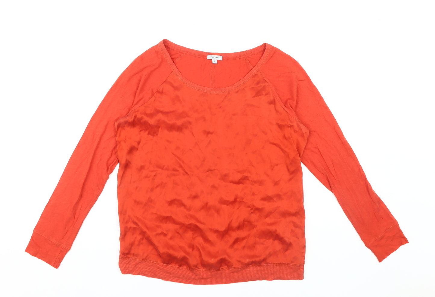 Jigsaw Women's Red Long Sleeve Top Size S
