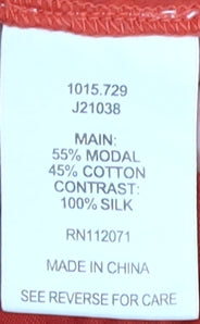 Jigsaw Women's Red Long Sleeve Top Size S