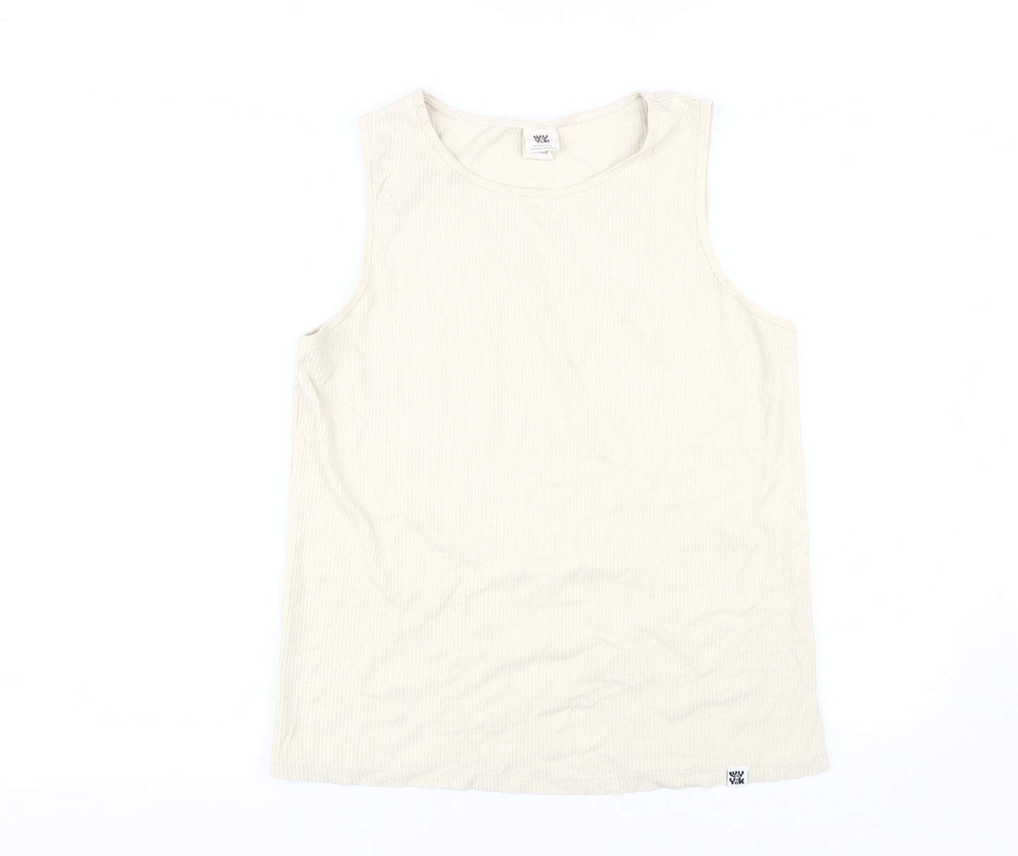 Lucy & Yak Unisex Beige XL Cotton Tank Top