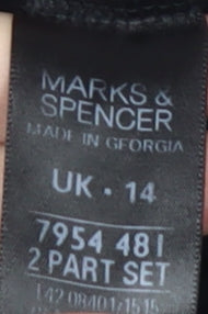 Marks and Spencer Women's Black Cardigan Size 14