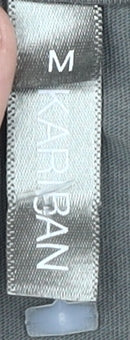 Kariban Men's Grey Black Colourblock T-Shirt M