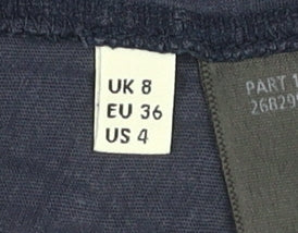 Whistles Women's Blue T-Shirt Size 8