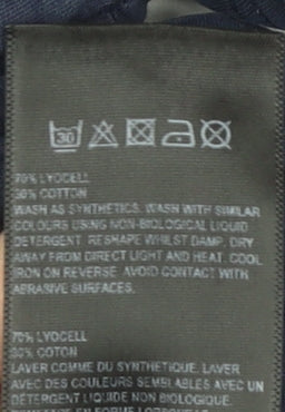 Whistles Women's Blue T-Shirt Size 8