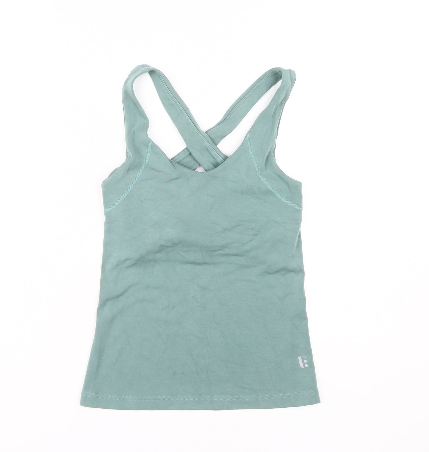 BAM Women's Green Tank Top Size 10 for Activewear