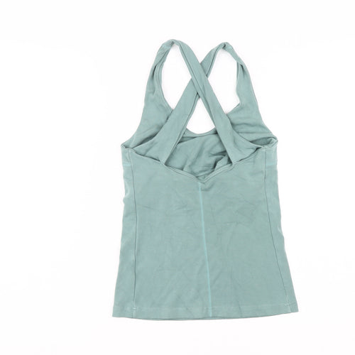 BAM Women's Green Tank Top Size 10 for Activewear
