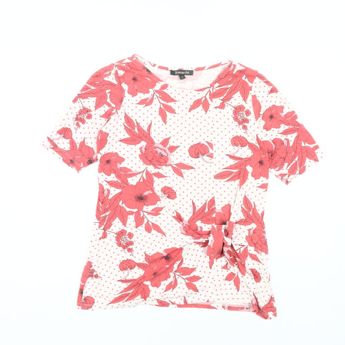 Bonmarché Women's Multicoloured Floral T-Shirt Size 12