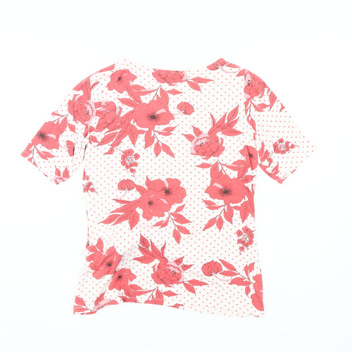 Bonmarché Women's Multicoloured Floral T-Shirt Size 12