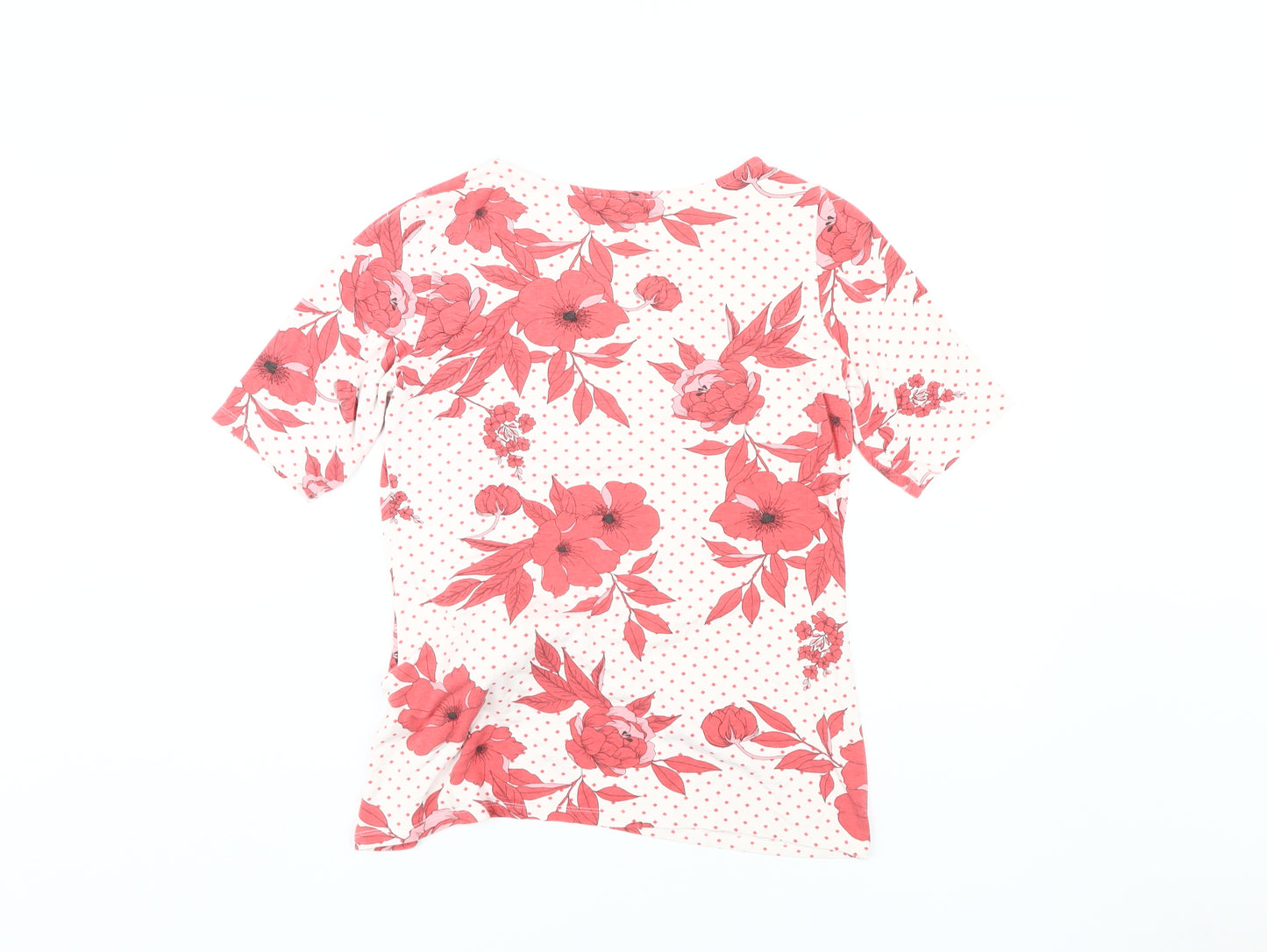 Bonmarché Women's Multicoloured Floral T-Shirt Size 12