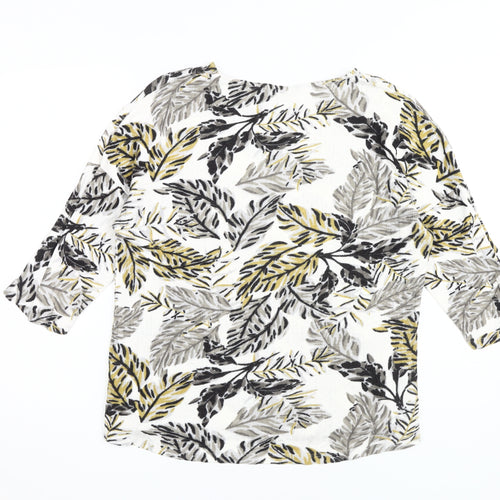 VIZ-A-VIZ Women's Multicoloured Floral Blouse Size 18