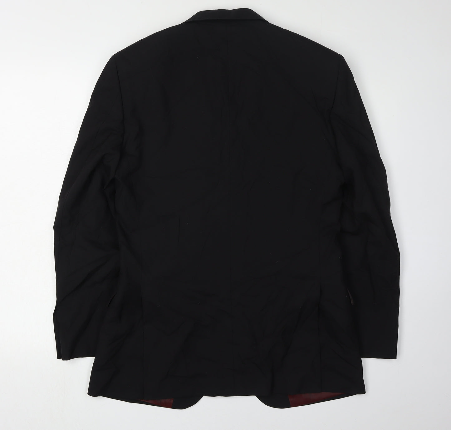 T.M. Lewin Men's Black Blazer 36S Formal