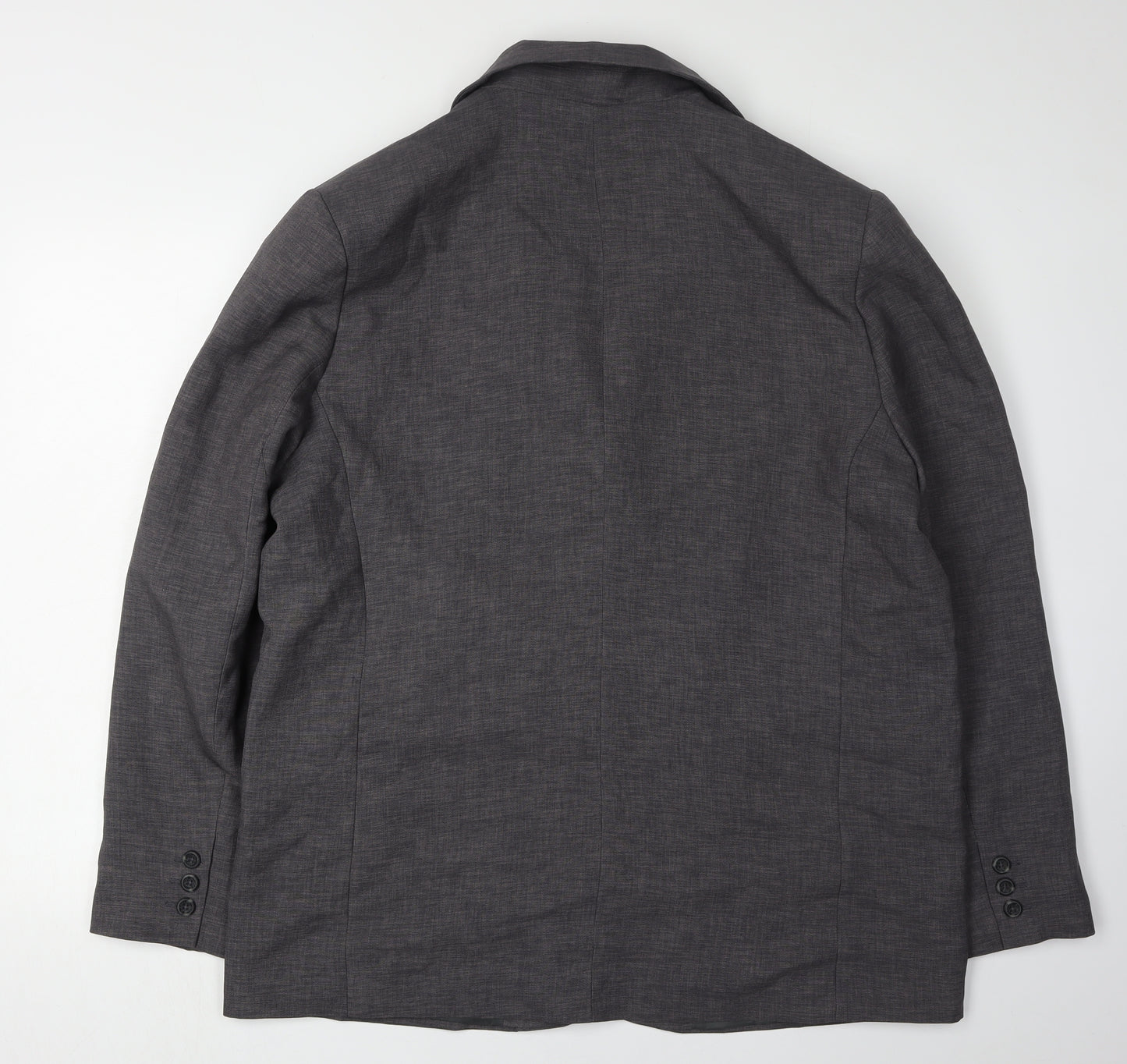 ASOS Design Women's Grey Suit Jacket, Size 16, Lined, New