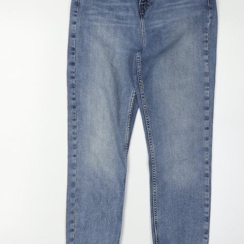 River Island Women's Blue Skinny Jeans Size 14