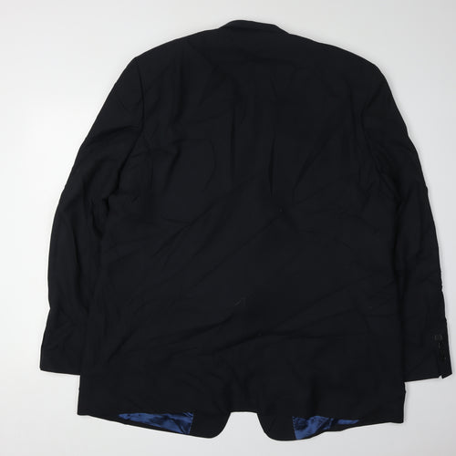 Lino Vierra Men's Black Blazer Jacket - Size 52R