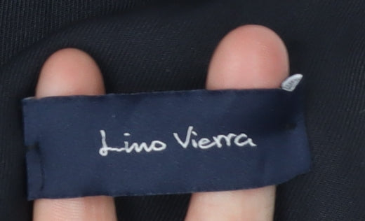 Lino Vierra Men's Black Blazer Jacket - Size 52R