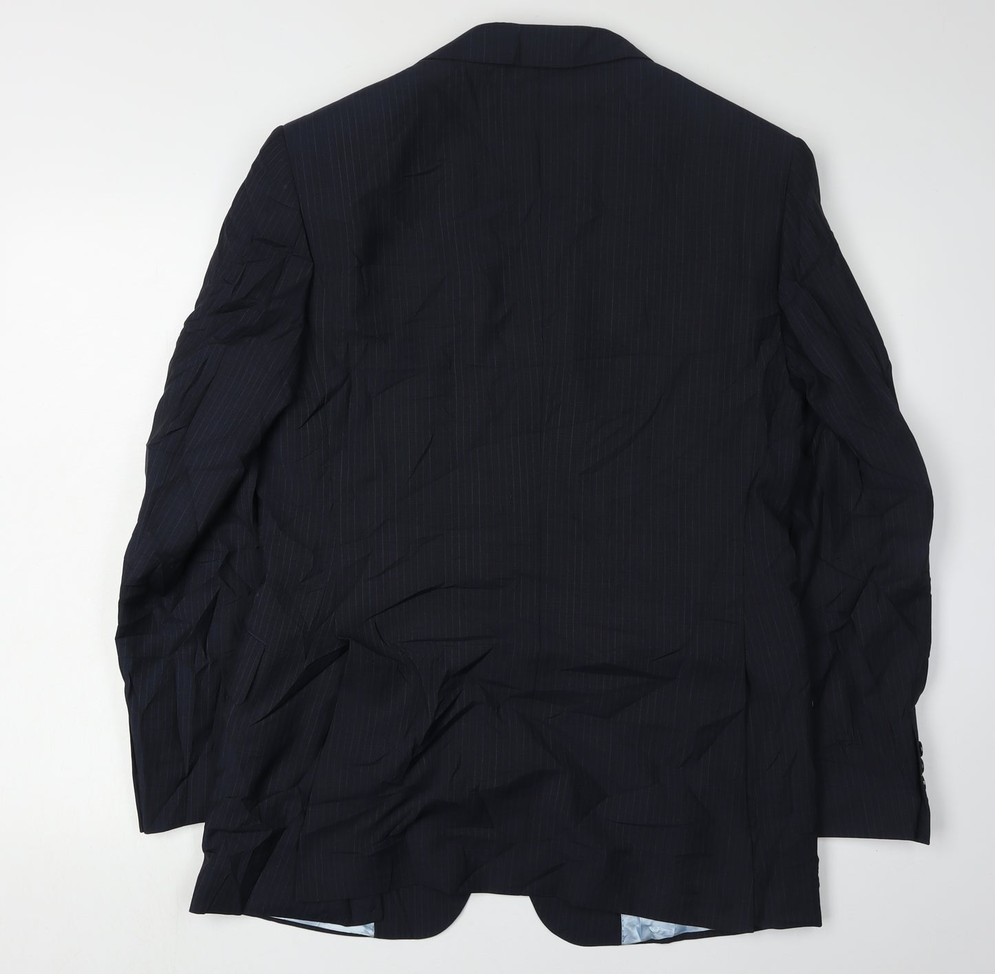 Chester Barrie Men's Blue Blazer, 40R, Wool-Mohair Blend