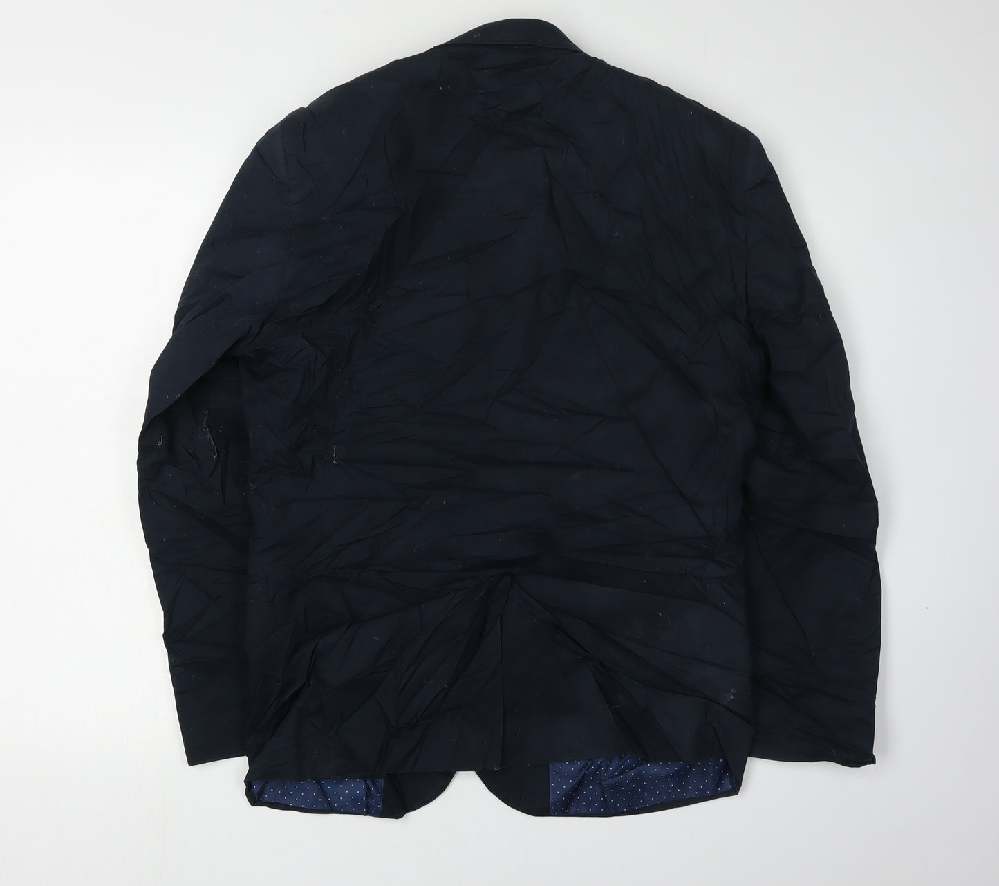 Next Men's Blue Blazer 38R Regular Fit Elegant Formal