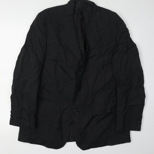 Burton Menswear Black Blazer, Men, Size 44S