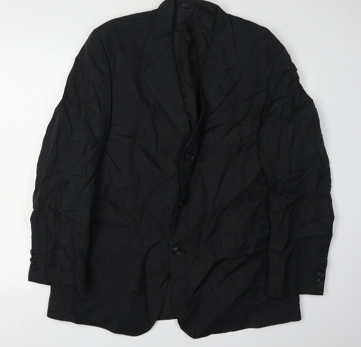 Burton Menswear Black Blazer, Men, Size 44S
