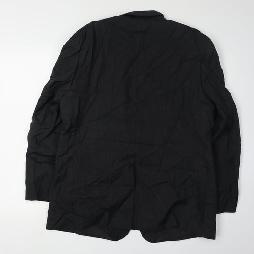 Burton Menswear Black Blazer, Men, Size 44S
