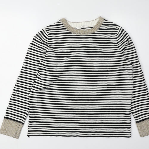 Nine Savannah Miller Women's Stripe Pullover Jumper Size 14