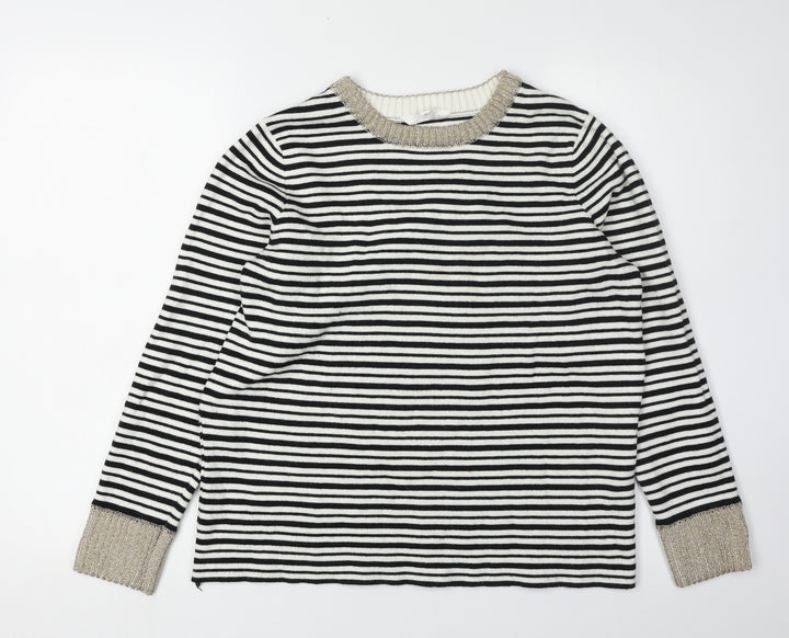 Nine Savannah Miller Women's Stripe Pullover Jumper Size 14