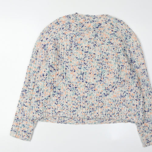 Topshop Women's Multicoloured Chunky Pullover Jumper Size 10