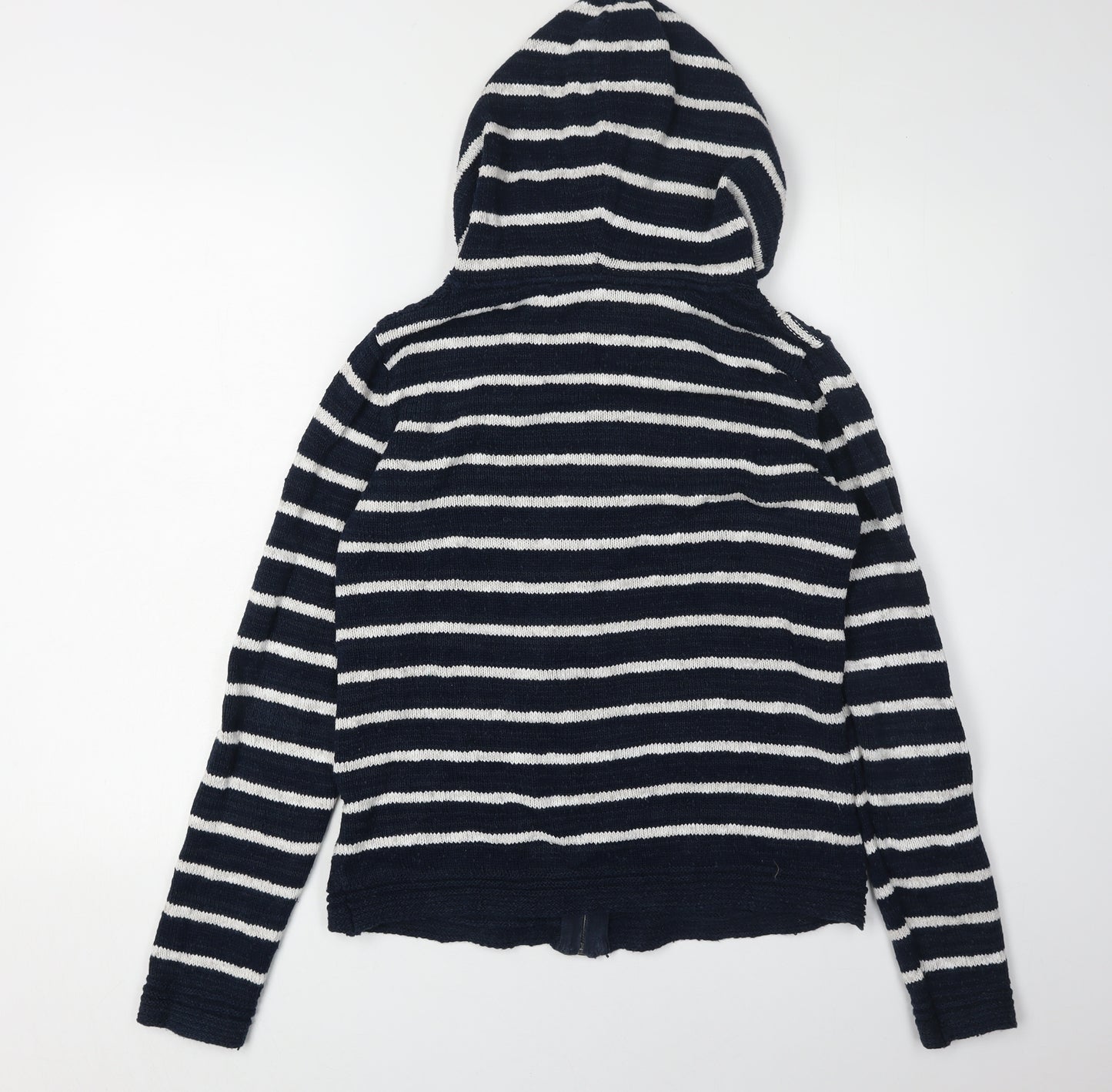 Fatface Women’s Blue Striped Cardigan Size 10