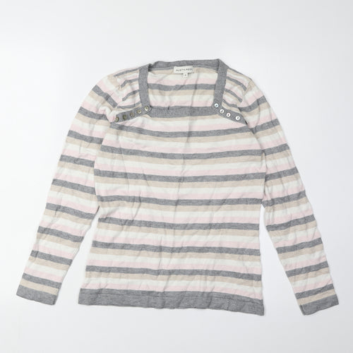 Austin Reed Striped Multicoloured Unisex Jumper S
